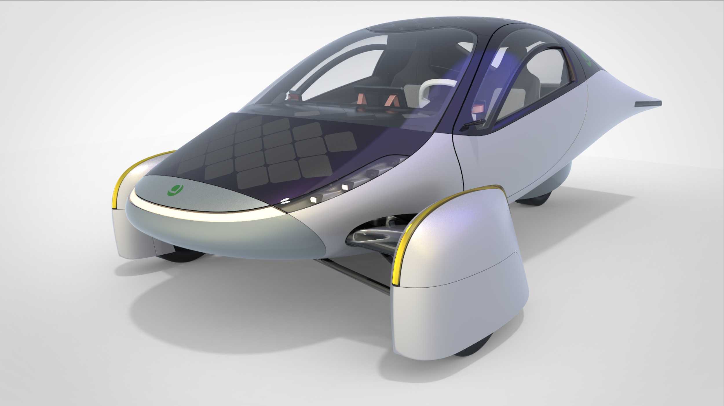 Jay Leno Drives the Aptera Alpha Development Vehicle Electric Mitten